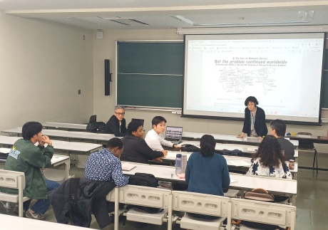 Prof. Nakayama and students