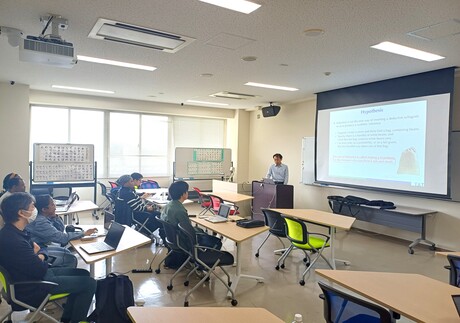 Prof. Misawa's lecture